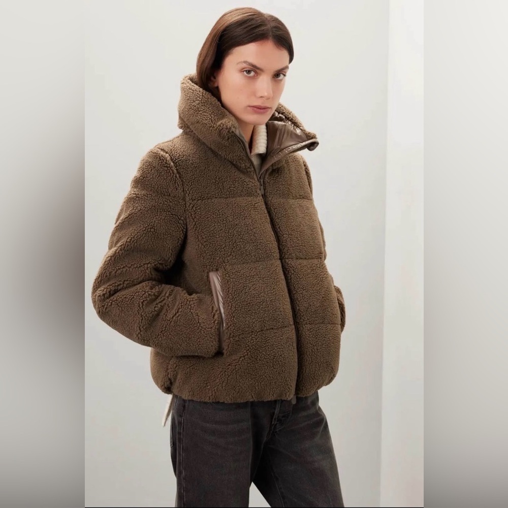 NWOT SAVE THE DUCK Women's Reversible Puffer Coat